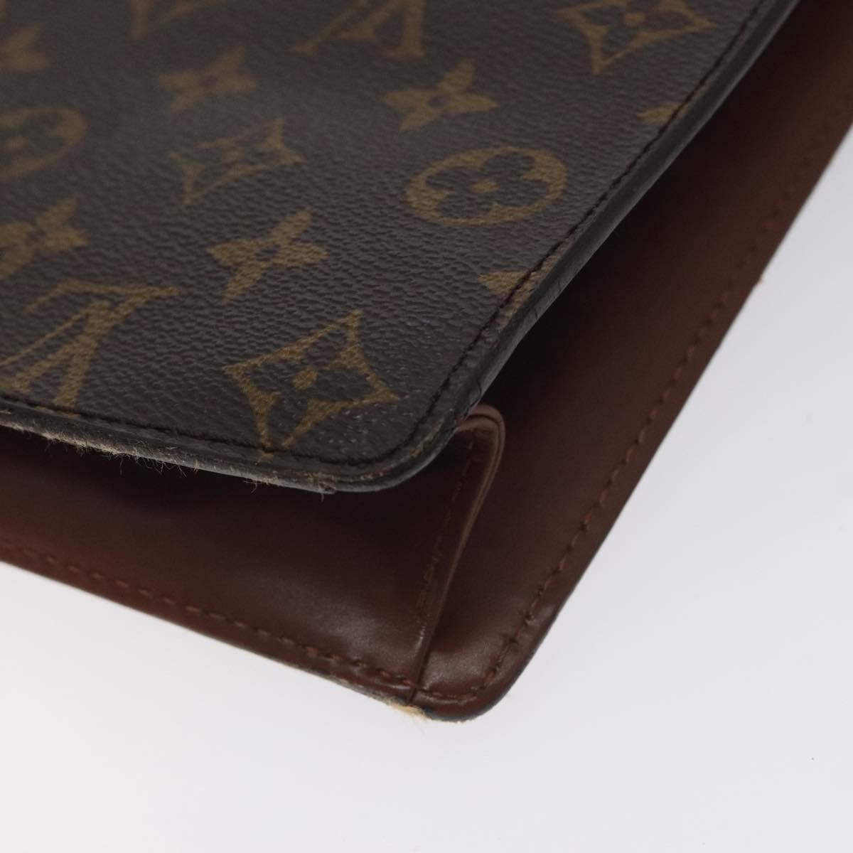 LOUIS VUITTON Monogram Monceau 28 Hand Bag M51185 LV Auth 130236