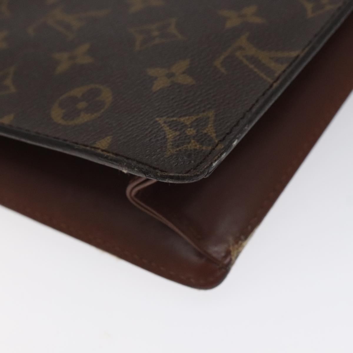 LOUIS VUITTON Monogram Monceau 28 Hand Bag M51185 LV Auth 130236