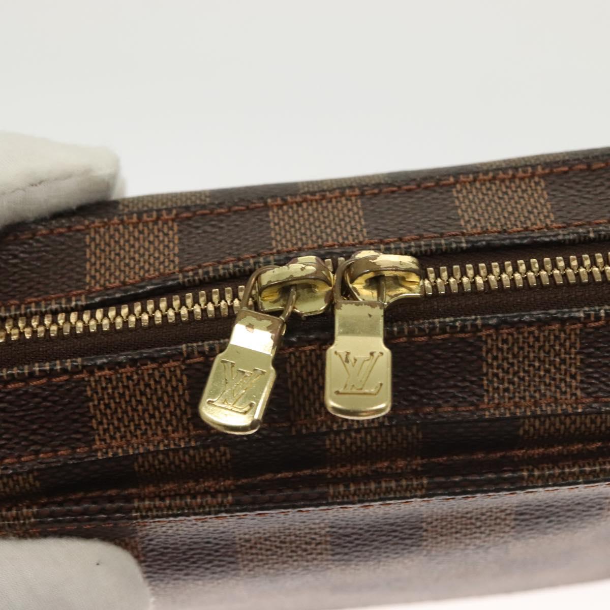 LOUIS VUITTON Damier Ebene Geronimos Shoulder Bag N51994 LV Auth 130243