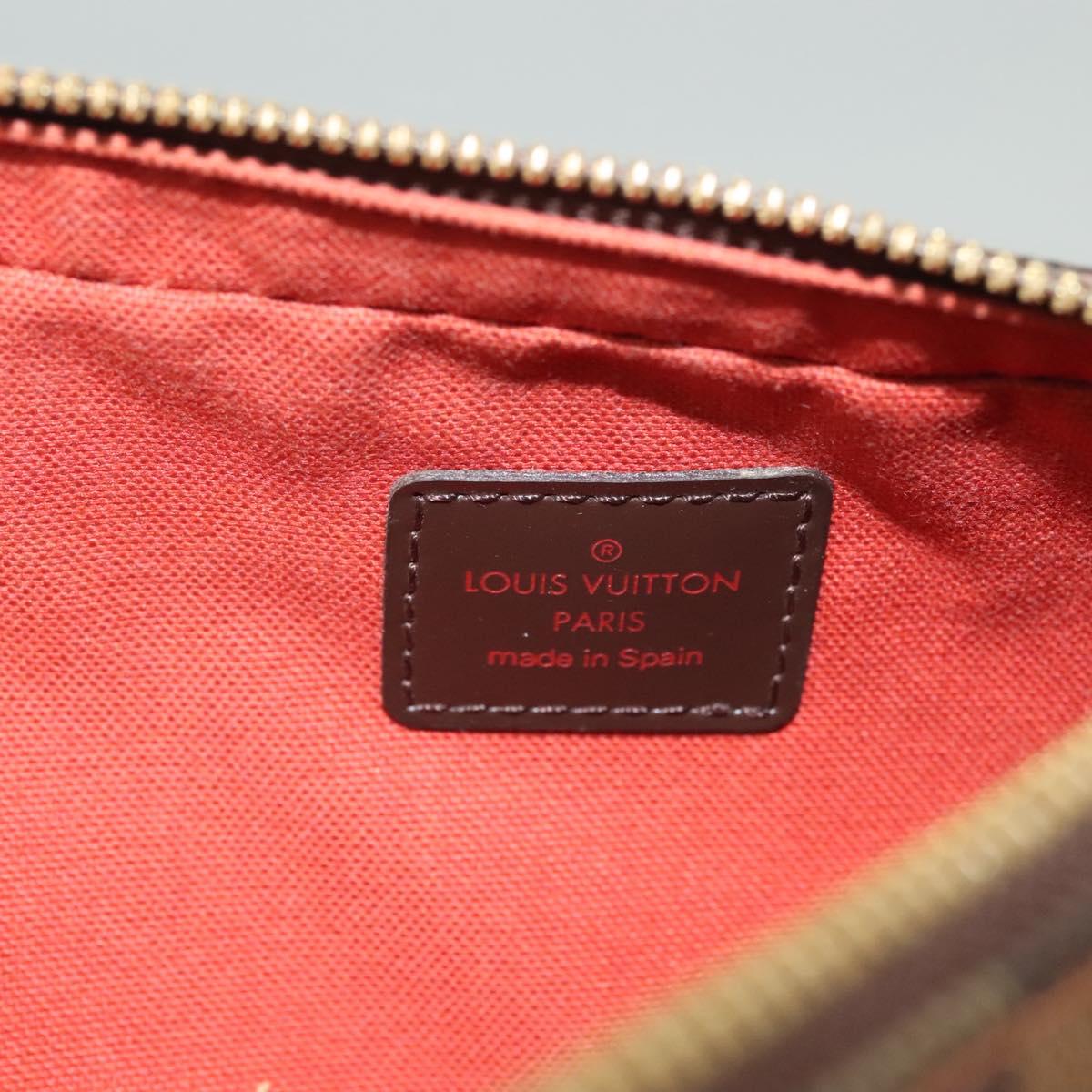 LOUIS VUITTON Damier Ebene Geronimos Shoulder Bag N51994 LV Auth 130243