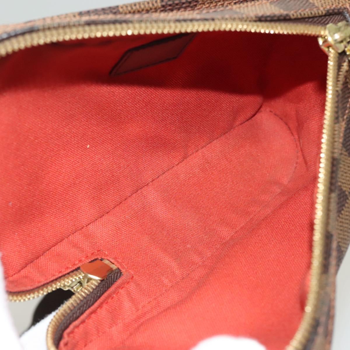 LOUIS VUITTON Damier Ebene Geronimos Shoulder Bag N51994 LV Auth 130243