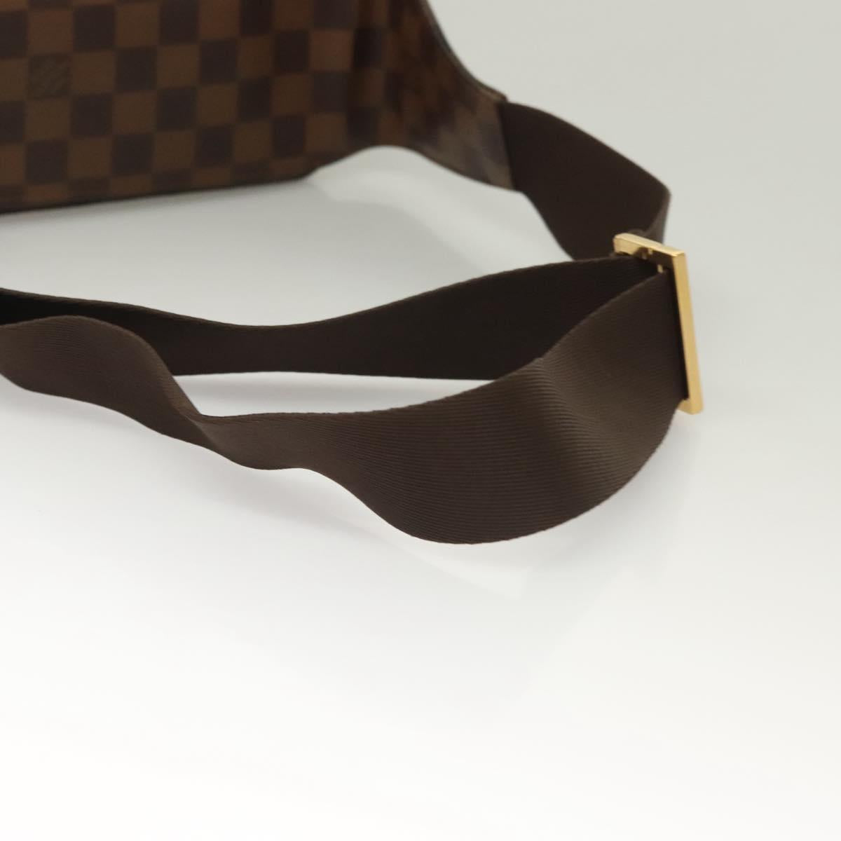 LOUIS VUITTON Damier Ebene Geronimos Shoulder Bag N51994 LV Auth 130243