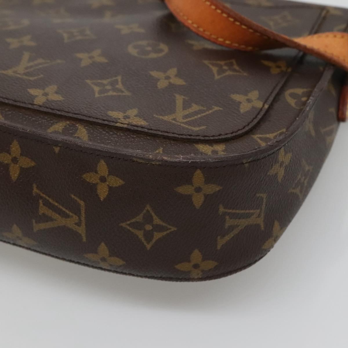 LOUIS VUITTON Monogram Saint Cloud GM Shoulder Bag M51242 LV Auth 130315