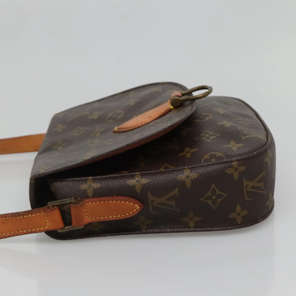 LOUIS VUITTON Monogram Saint Cloud GM Shoulder Bag M51242 LV Auth 130315