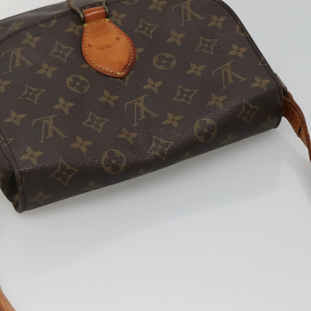 LOUIS VUITTON Monogram Saint Cloud GM Shoulder Bag M51242 LV Auth 130315