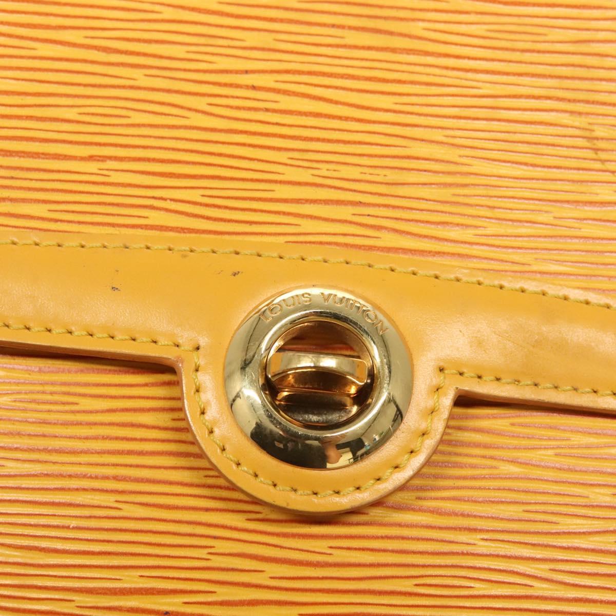 LOUIS VUITTON Epi Arsch Shoulder Bag Yellow M52579 LV Auth 130332