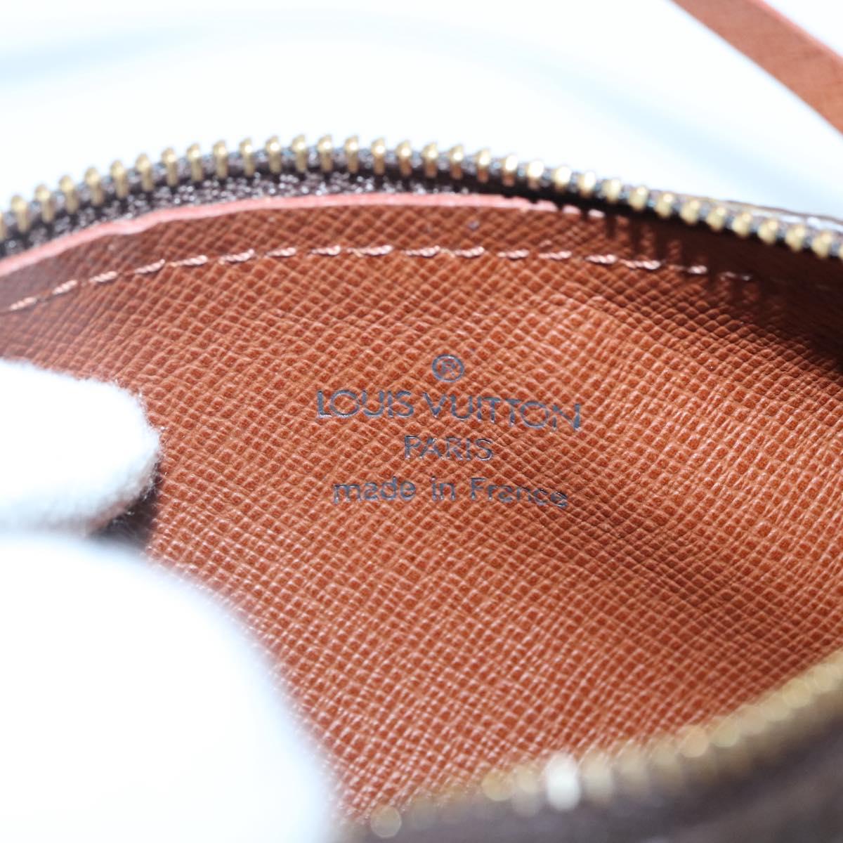 LOUIS VUITTON Monogram Papillon Pouch LV Auth 130389