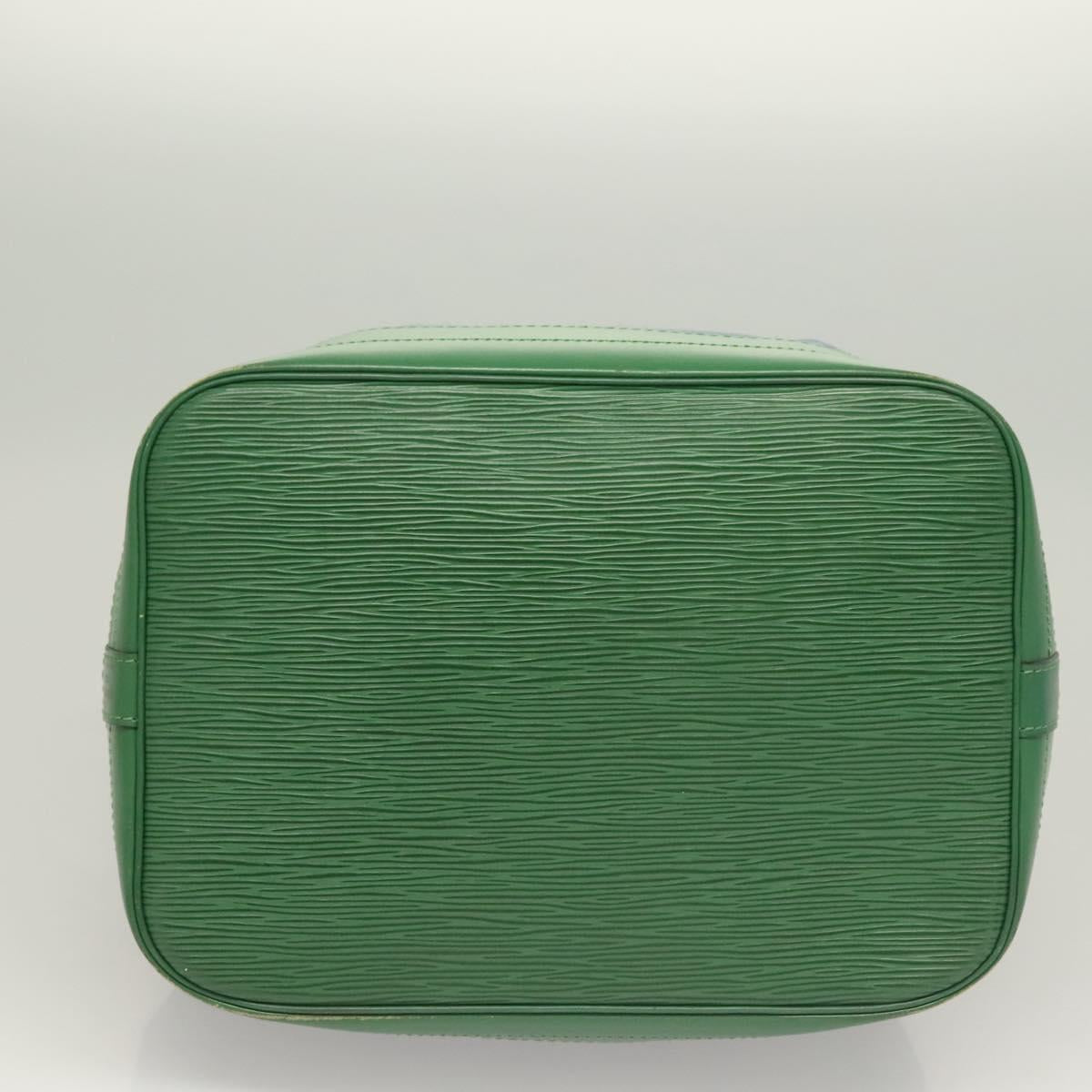 LOUIS VUITTON Epi Noe Shoulder Bag Bicolor Green Blue M44044 LV Auth 130397