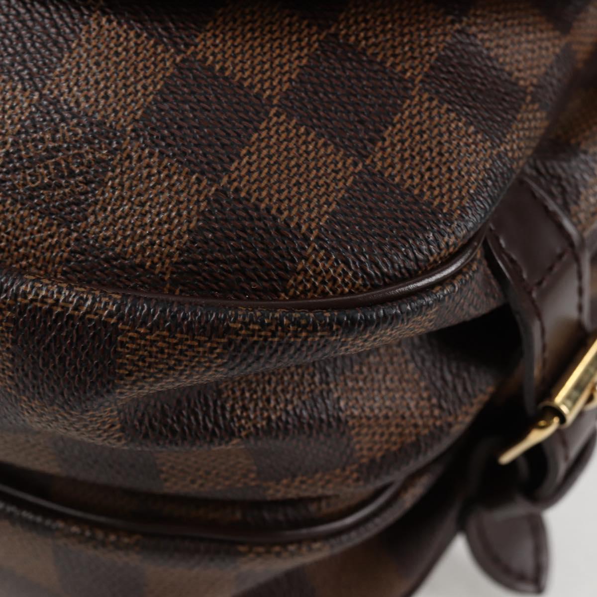 LOUIS VUITTON Damier Ebene Saumur 30 Shoulder Bag SPO N48081 LV Auth 130461V