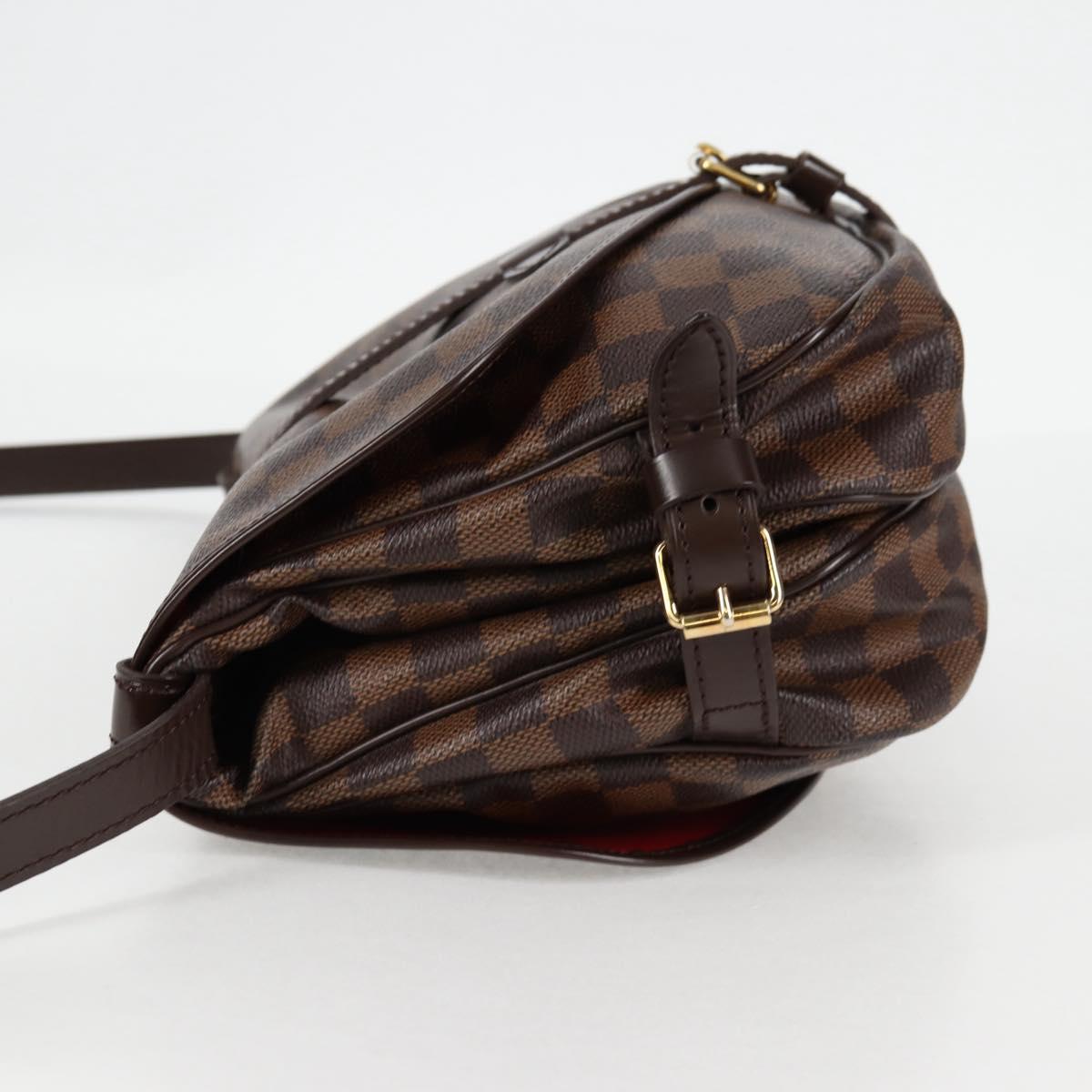 LOUIS VUITTON Damier Ebene Saumur 30 Shoulder Bag SPO N48081 LV Auth 130461V