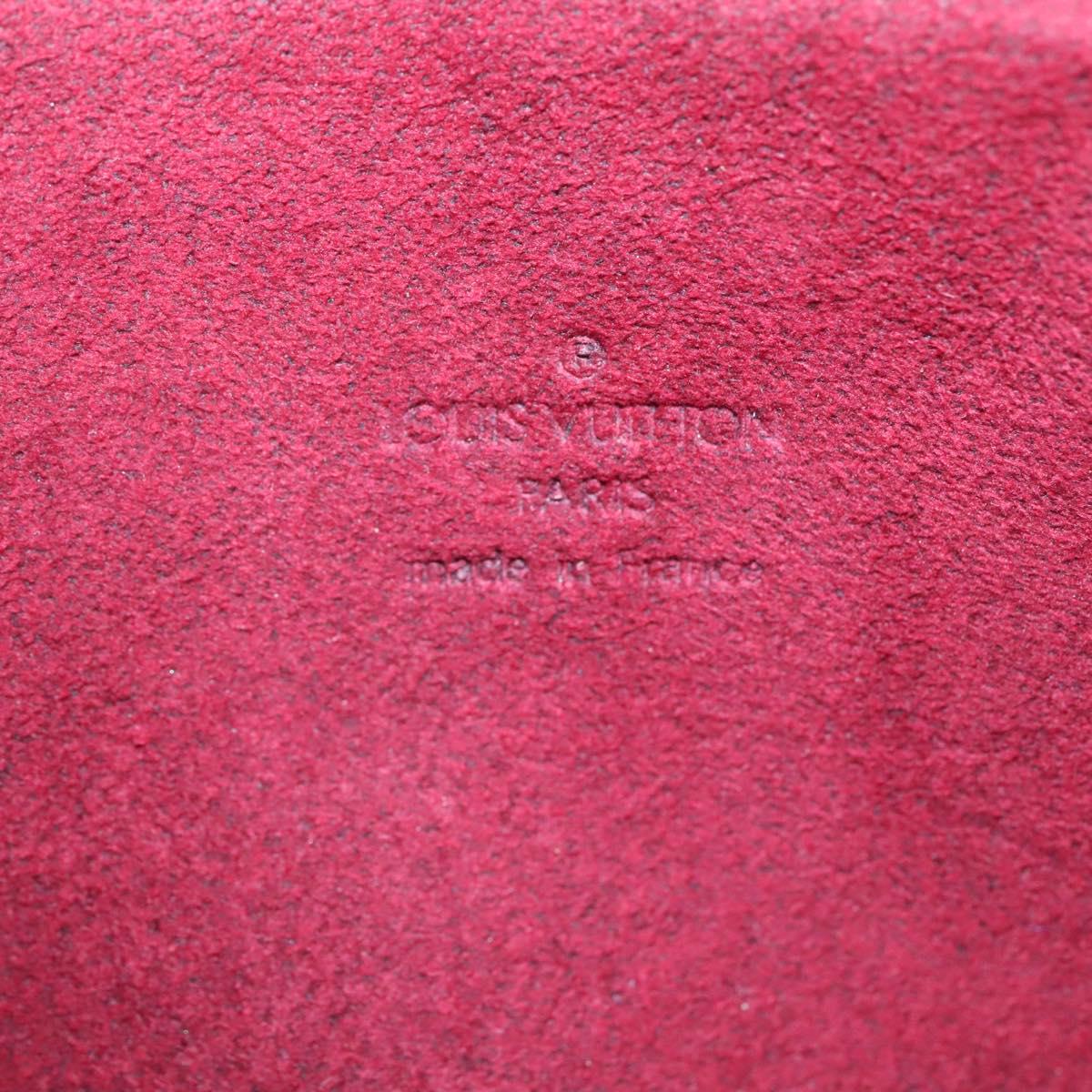 LOUIS VUITTON Multicolor Pochette Accessoires Pouch White M92649 Auth 130464V