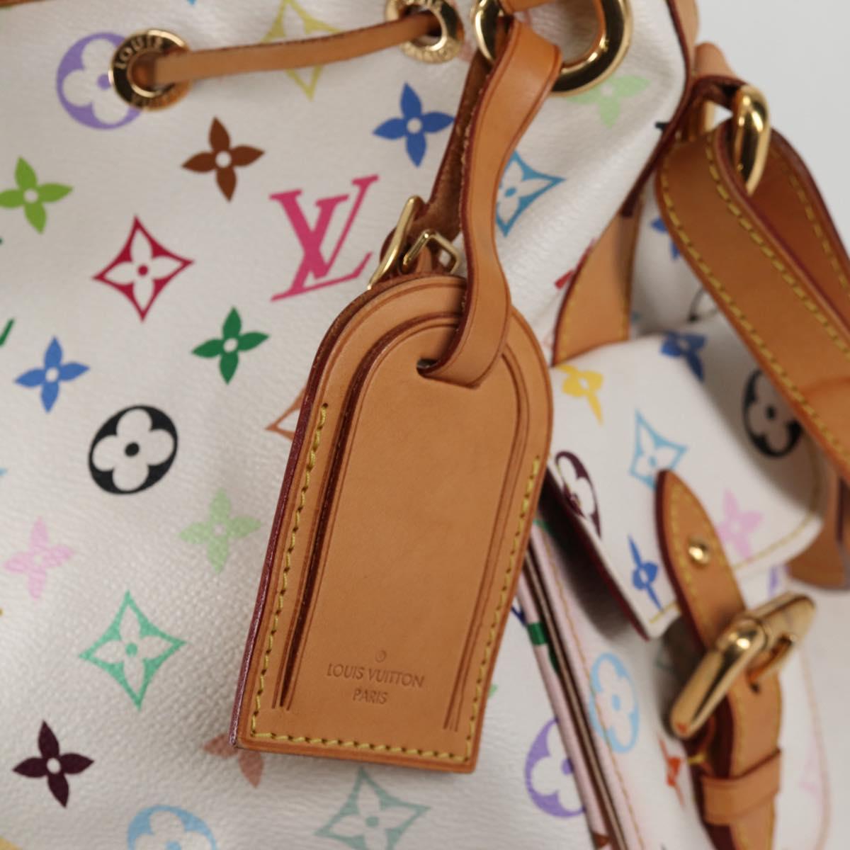 LOUIS VUITTON Monogram Multicolor Petit Noe Shoulder Bag M42229 Auth 130467V