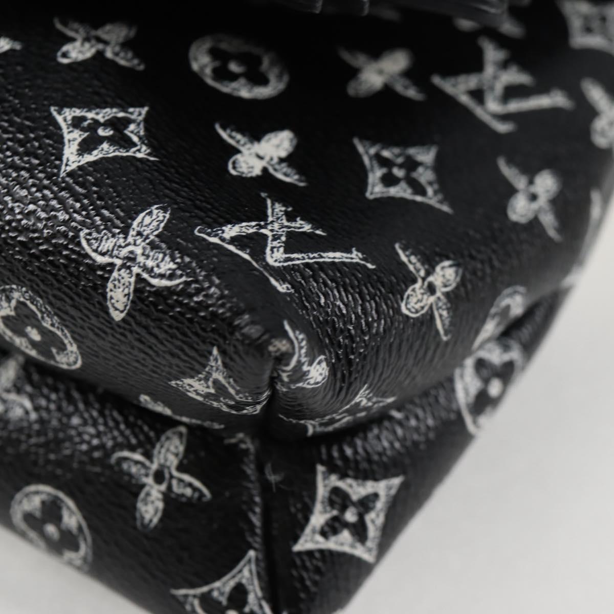 LOUIS VUITTON Catgram Cat Pochette Shoulder Bag Black M52935 LV Auth 130472SM
