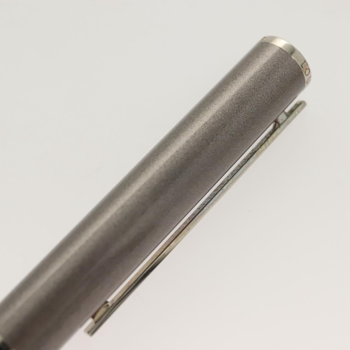 LOUIS VUITTON Jetligne Pen metal Blue LV Auth 130528