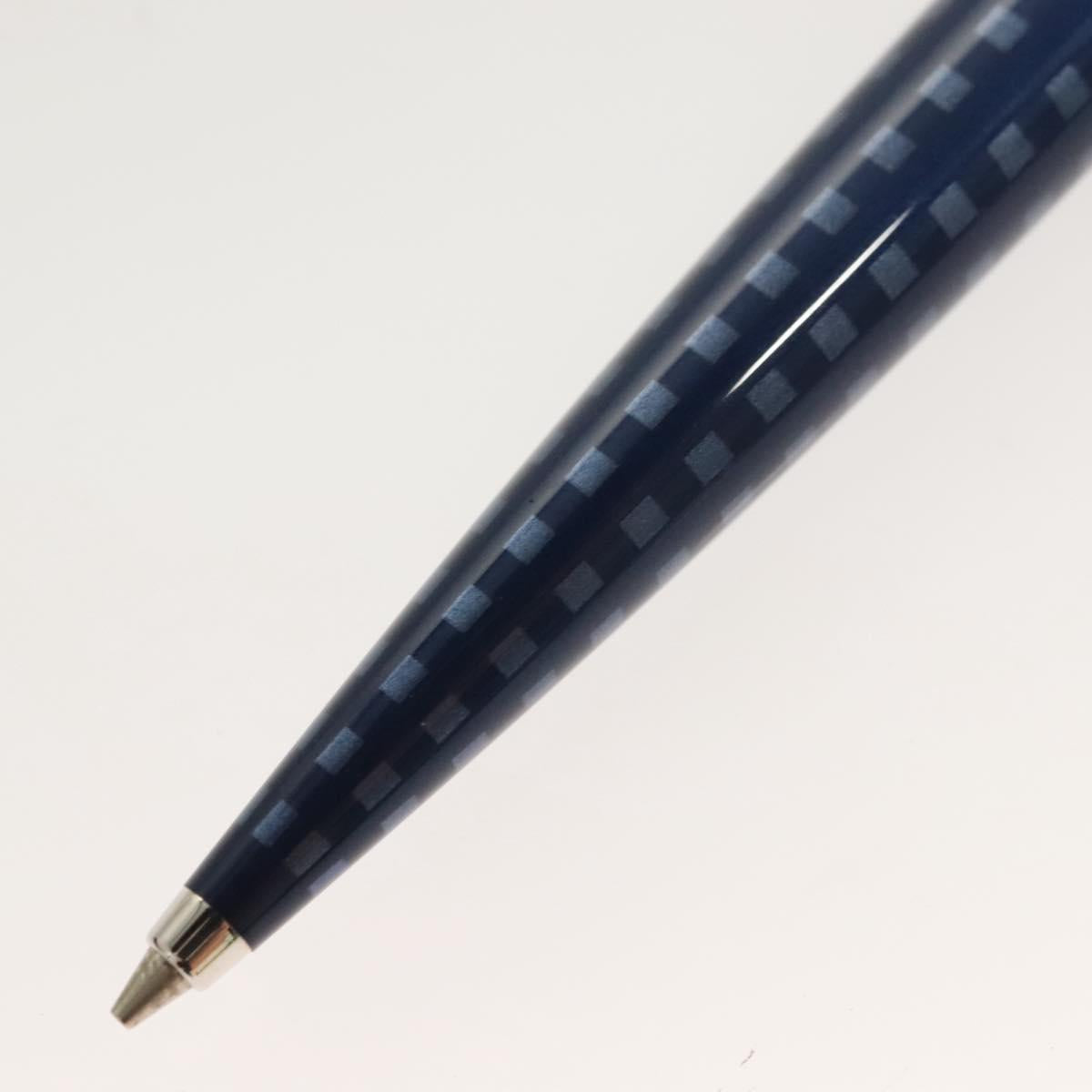 LOUIS VUITTON Jetligne Pen metal Blue LV Auth 130528