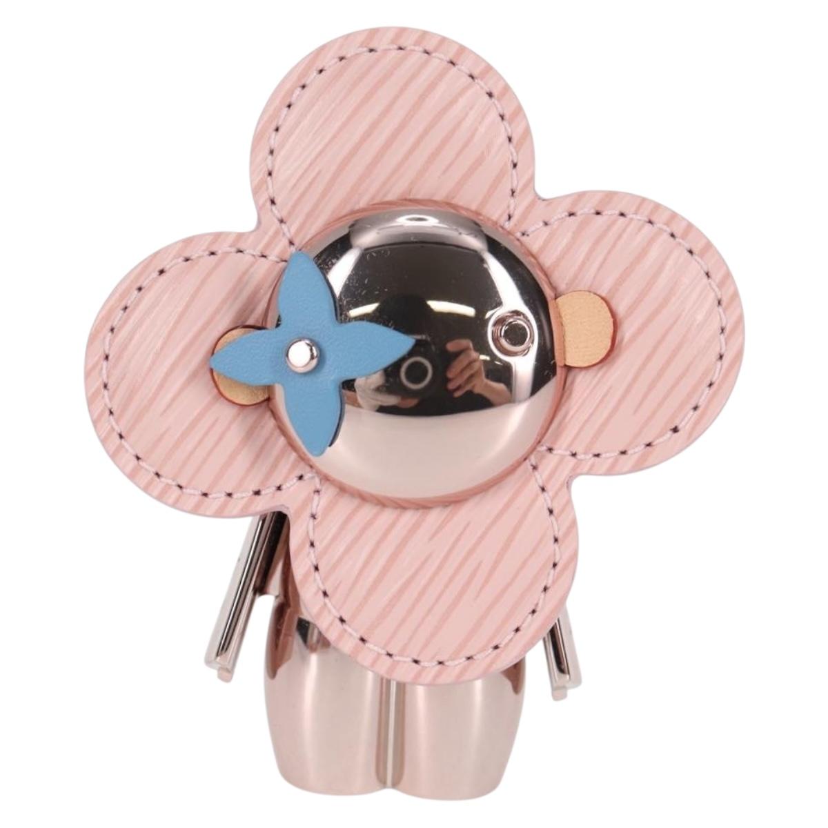 LOUIS VUITTON Epi Vivienne Picture Holder Pink Silver Tone GI0454 Auth 130533SM