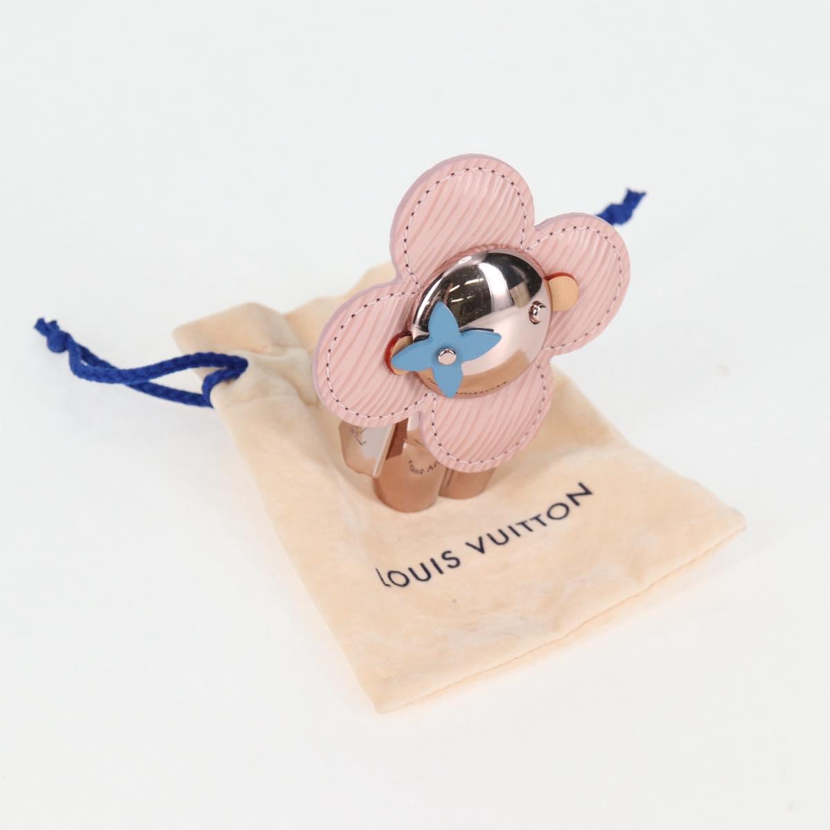 LOUIS VUITTON Epi Vivienne Picture Holder Pink Silver Tone GI0454 Auth 130533SM