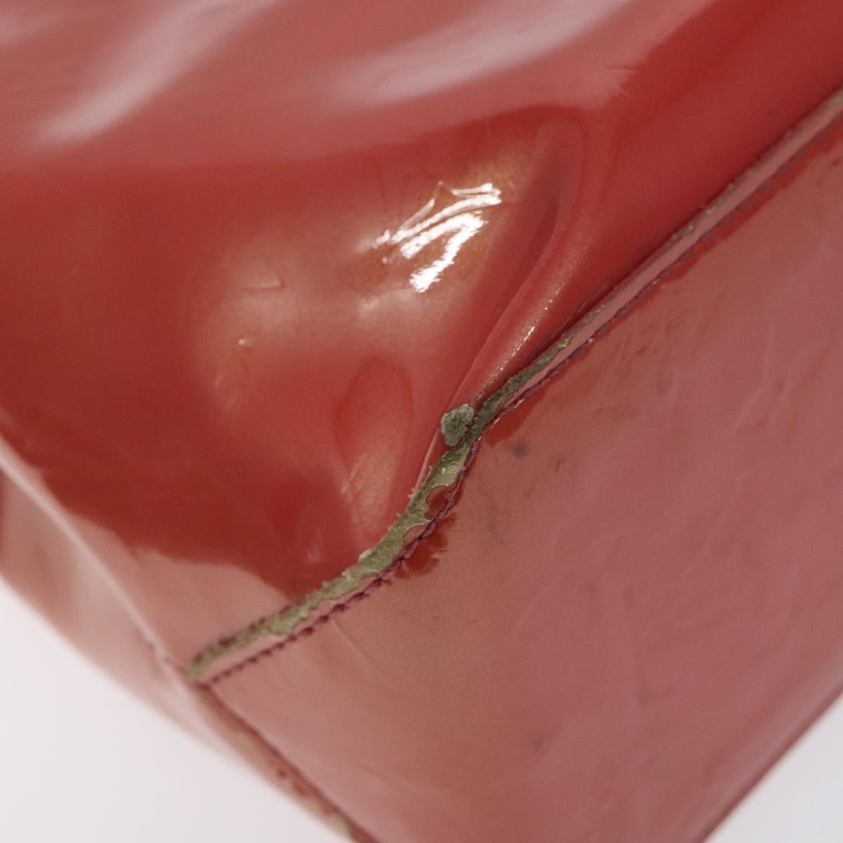 LOUIS VUITTON Monogram Vernis Reade PM Hand Bag Fran Boise M9132F LV Auth 130601