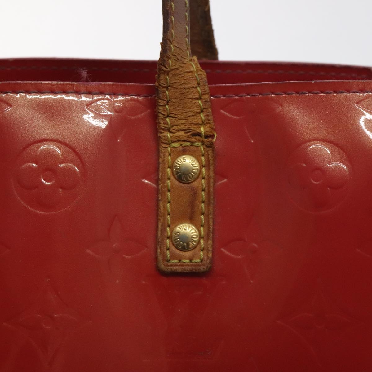 LOUIS VUITTON Monogram Vernis Reade PM Hand Bag Fran Boise M9132F LV Auth 130601