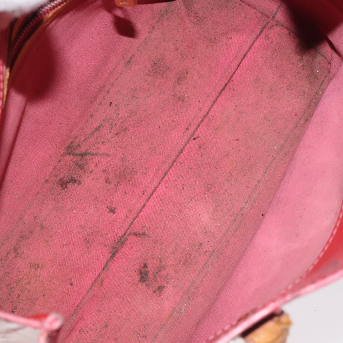 LOUIS VUITTON Monogram Vernis Reade PM Hand Bag Fran Boise M9132F LV Auth 130601