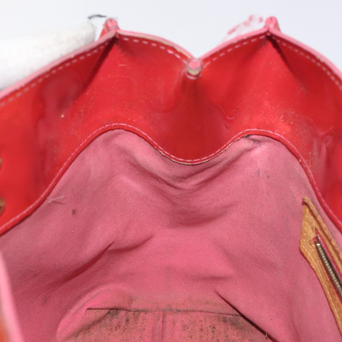 LOUIS VUITTON Monogram Vernis Reade PM Hand Bag Fran Boise M9132F LV Auth 130601