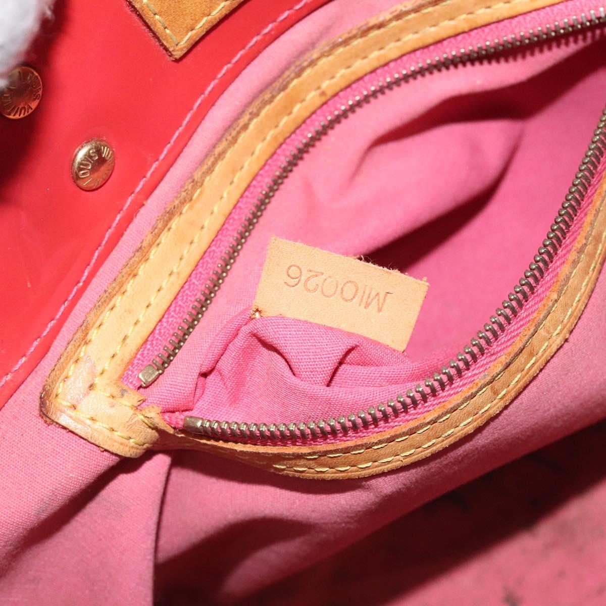 LOUIS VUITTON Monogram Vernis Reade PM Hand Bag Fran Boise M9132F LV Auth 130601