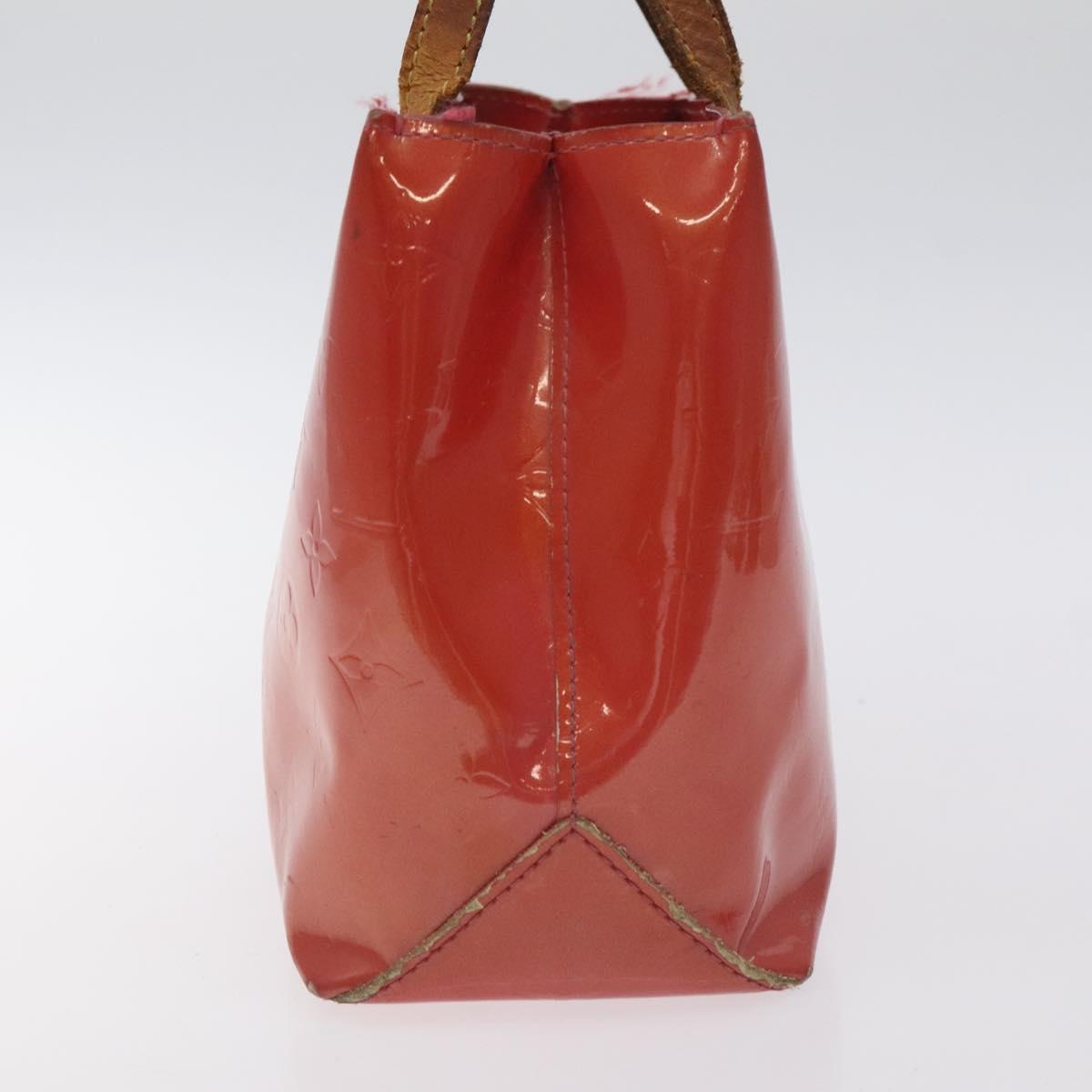 LOUIS VUITTON Monogram Vernis Reade PM Hand Bag Fran Boise M9132F LV Auth 130601