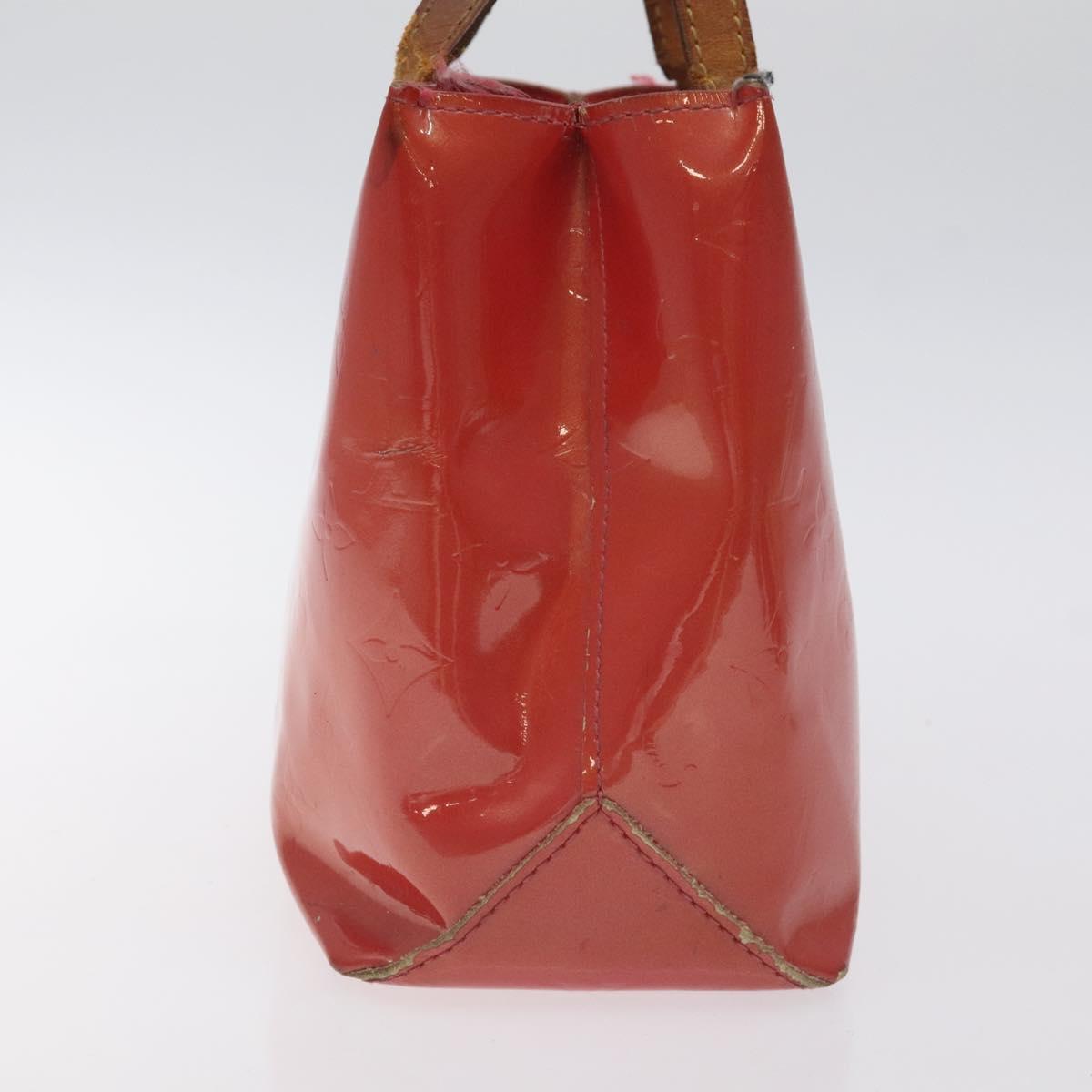 LOUIS VUITTON Monogram Vernis Reade PM Hand Bag Fran Boise M9132F LV Auth 130601