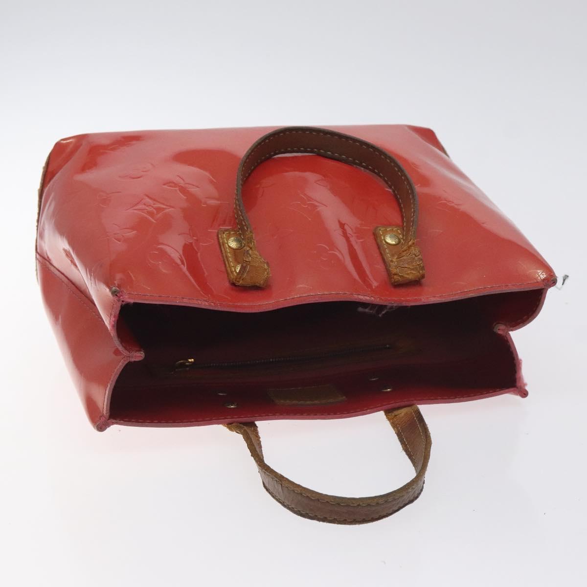 LOUIS VUITTON Monogram Vernis Reade PM Hand Bag Fran Boise M9132F LV Auth 130601