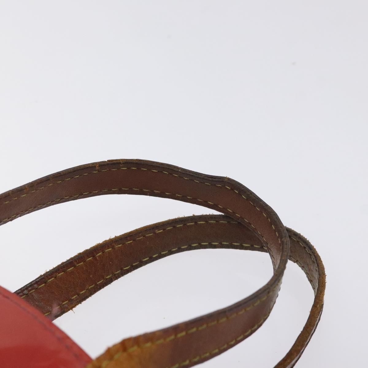 LOUIS VUITTON Monogram Vernis Reade PM Hand Bag Fran Boise M9132F LV Auth 130601