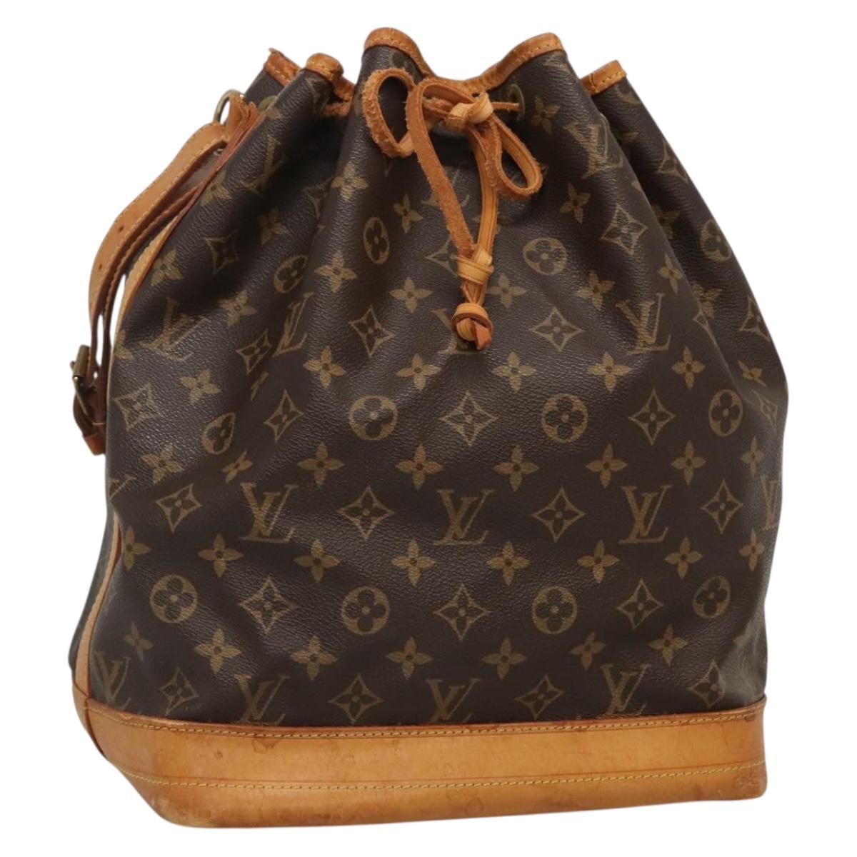 LOUIS VUITTON Monogram Noe Shoulder Bag M42224 LV Auth 130615