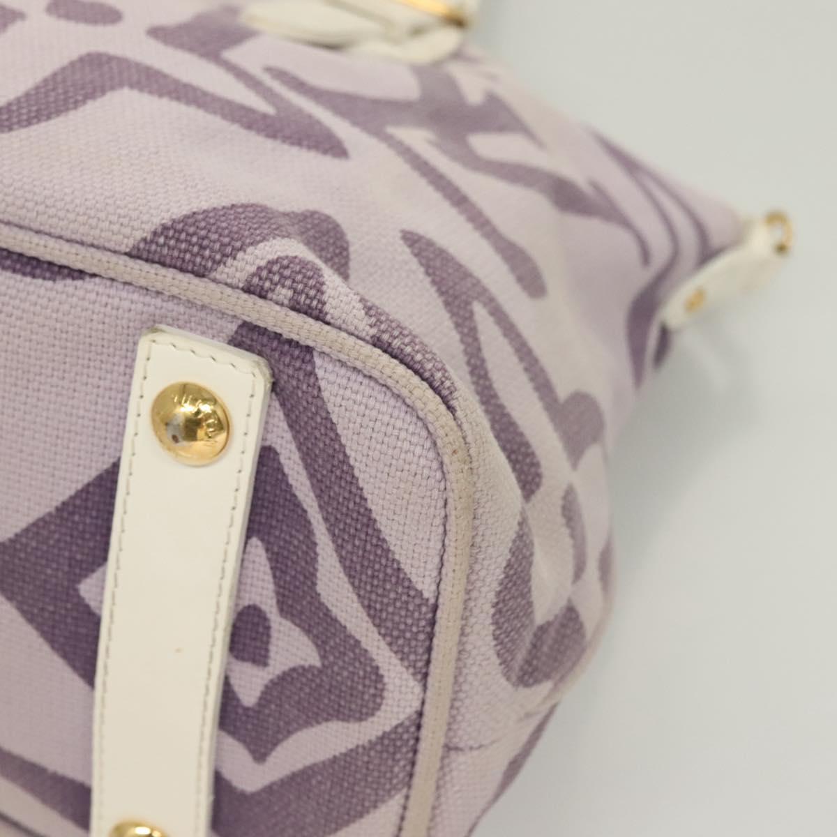LOUIS VUITTON Cruise line Taicienne PM Bag Canvas Lila M95680 LV Auth 130628