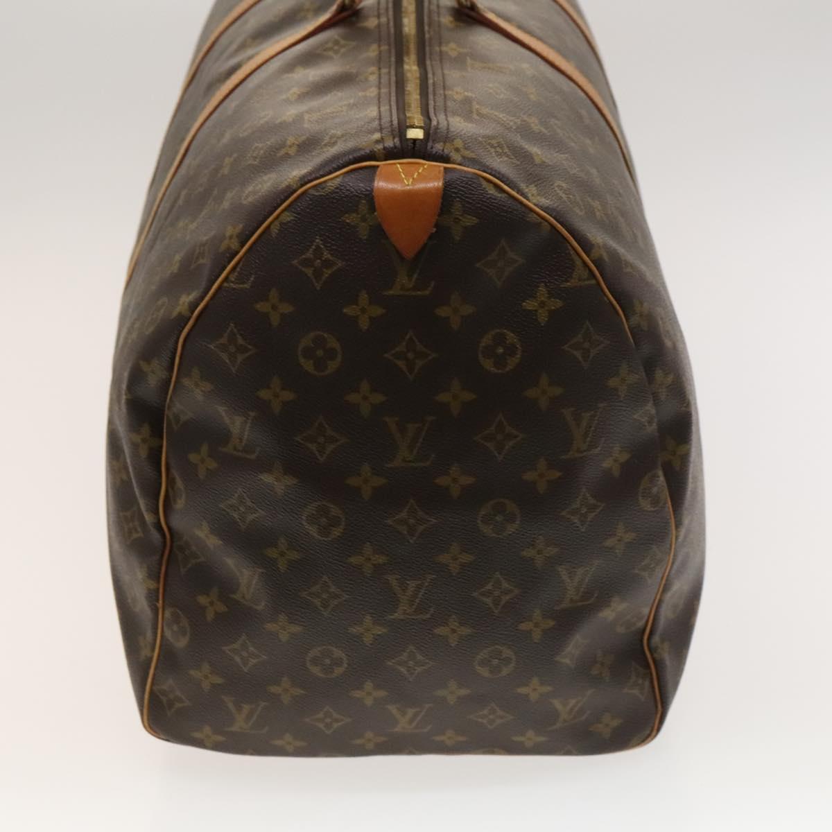 LOUIS VUITTON Monogram Keepall 60 Boston Bag M41422 LV Auth 130629