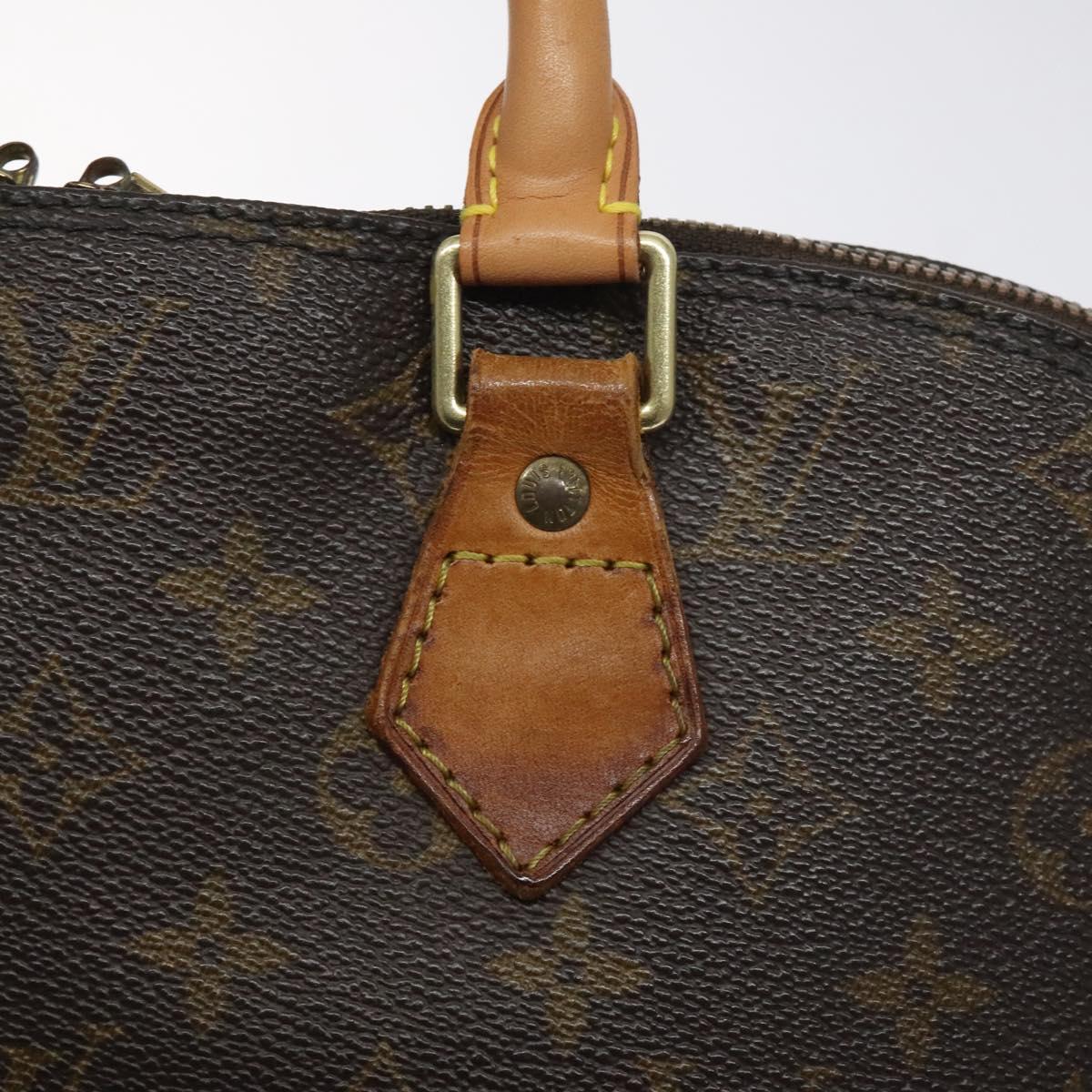 LOUIS VUITTON Monogram Alma Hand Bag M51130 LV Auth 130647