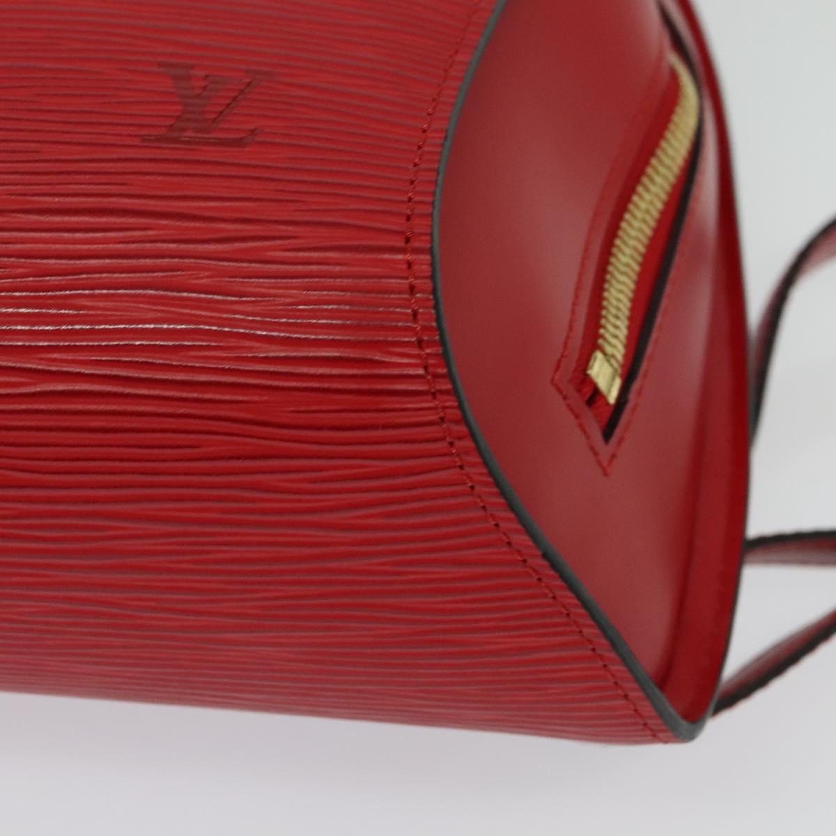 LOUIS VUITTON Epi Mabillon Backpack Castilian Red M52237 LV Auth 130649