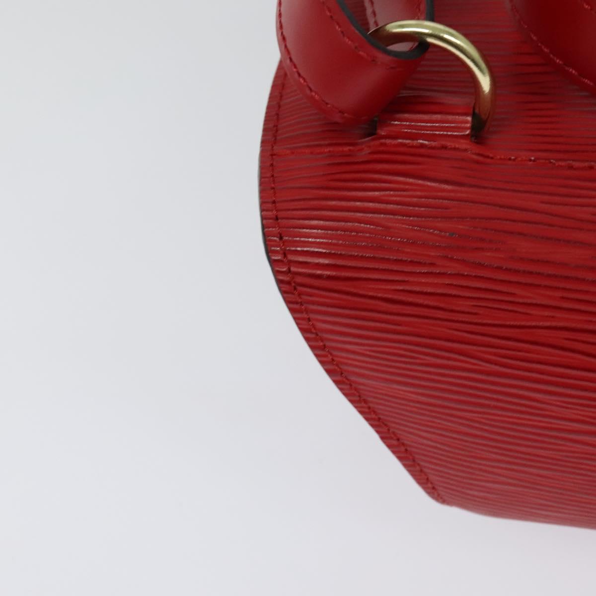 LOUIS VUITTON Epi Mabillon Backpack Castilian Red M52237 LV Auth 130649
