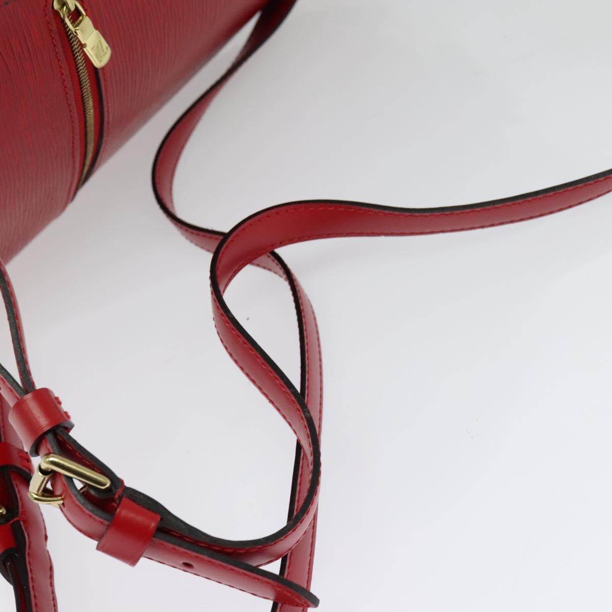 LOUIS VUITTON Epi Mabillon Backpack Castilian Red M52237 LV Auth 130649