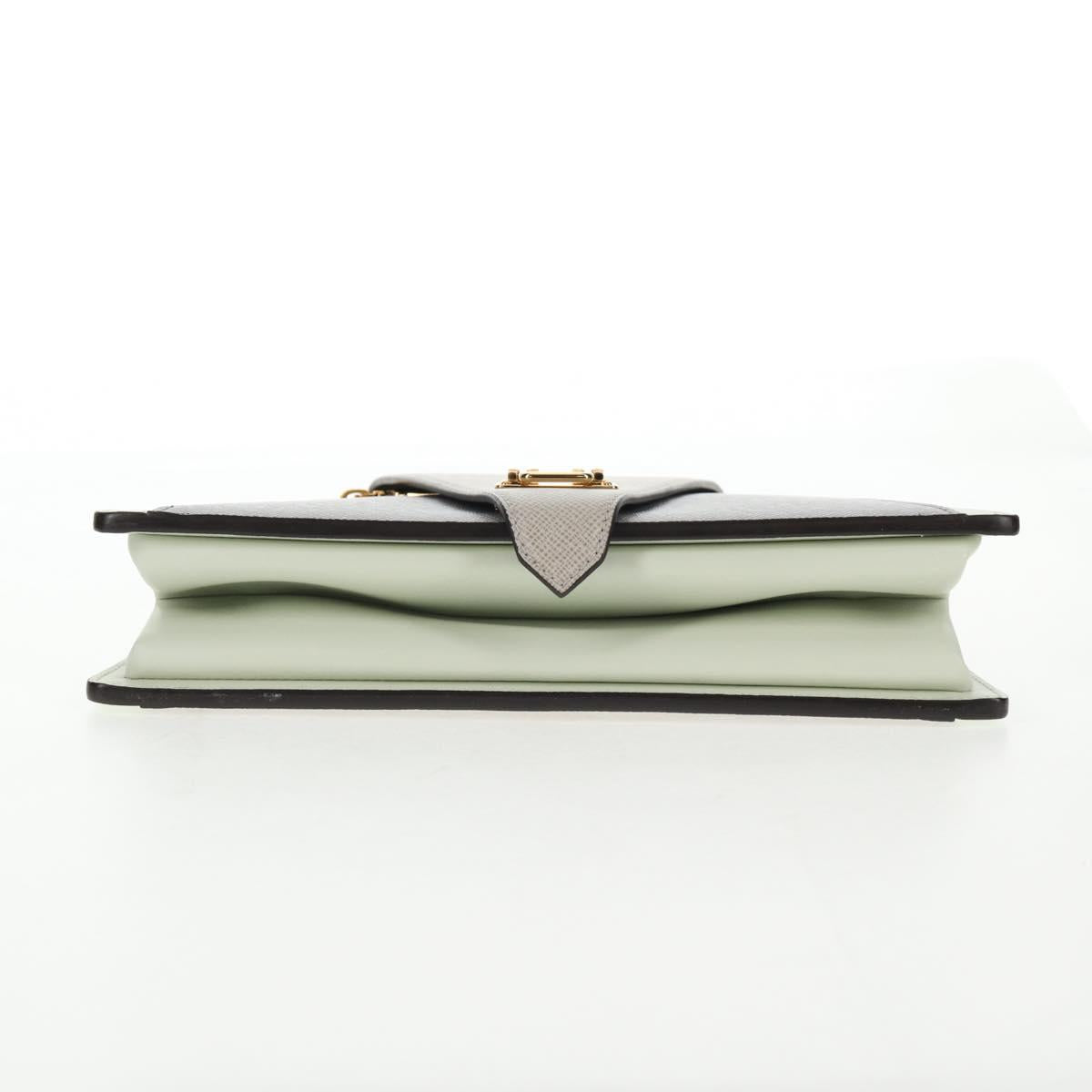 LOUIS VUITTON Taiga Trapeze Shoulder Bag Gracie LV Auth 130675M