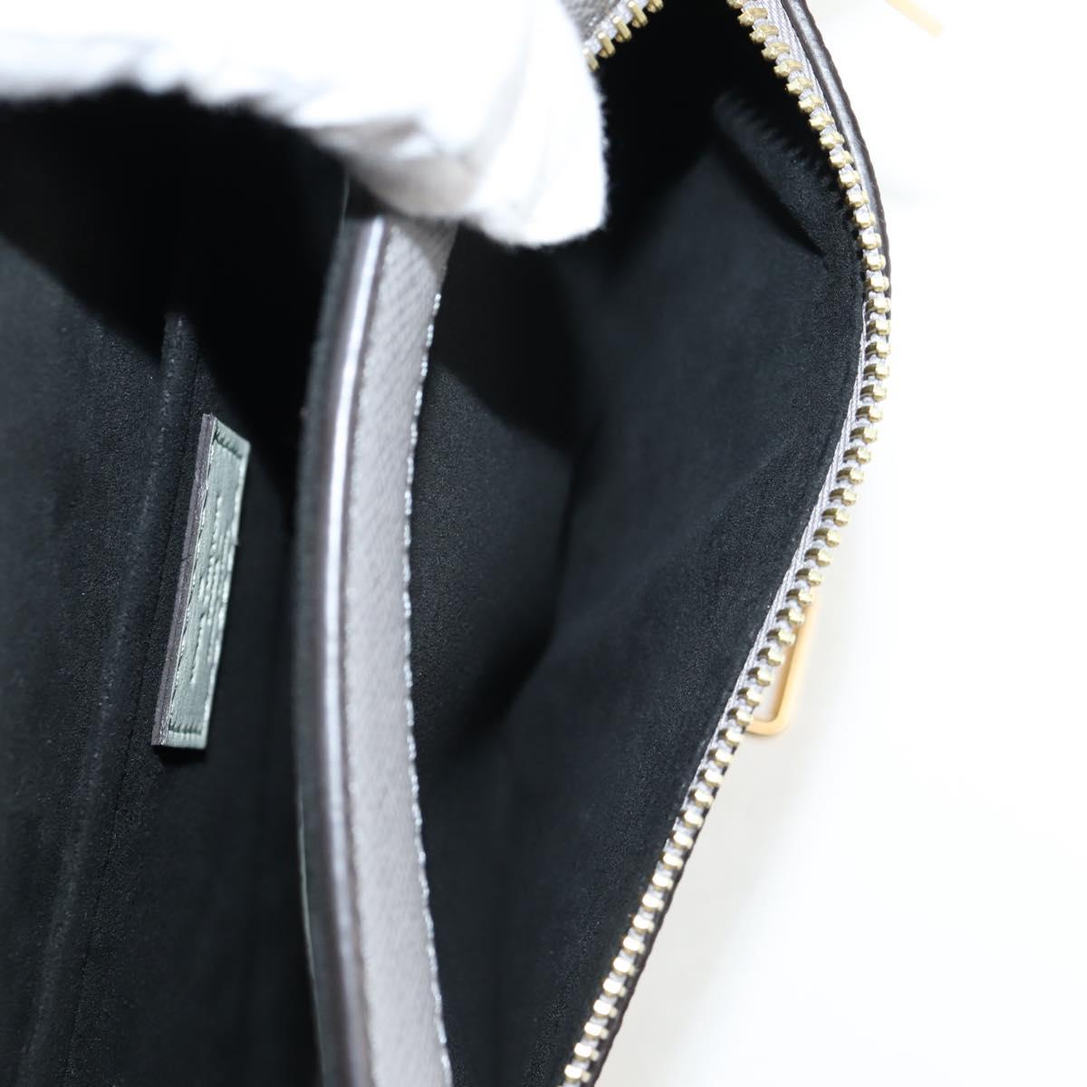 LOUIS VUITTON Taiga Trapeze Shoulder Bag Gracie LV Auth 130675M