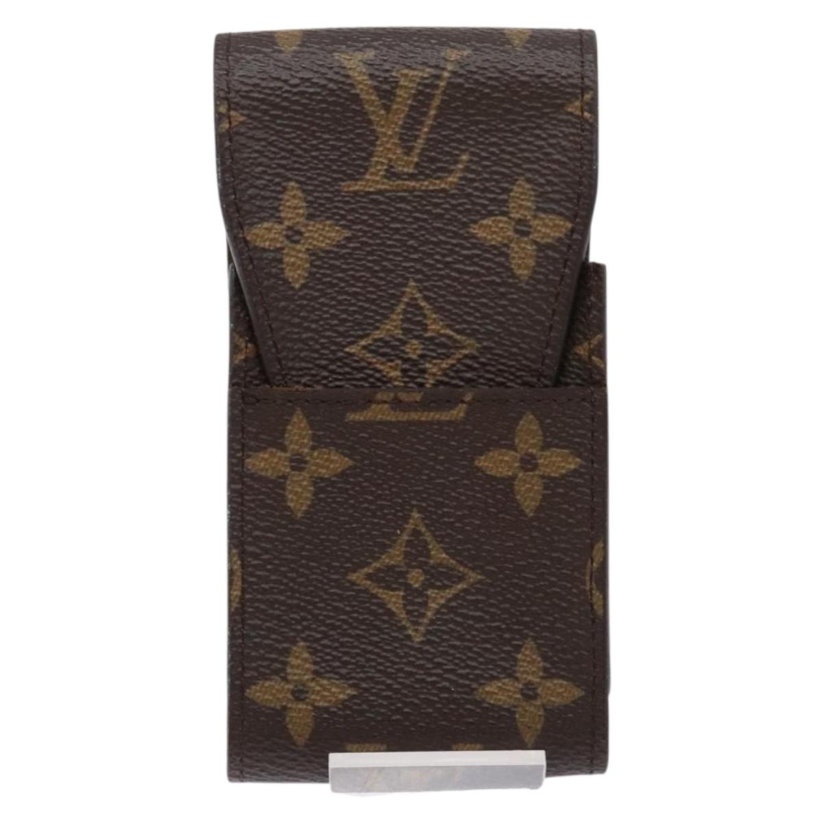LOUIS VUITTON Monogram Etui Cigarette Cigarette Case M63024 LV Auth 130700