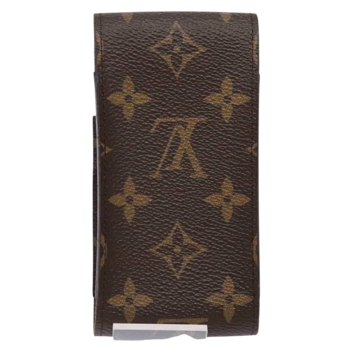 LOUIS VUITTON Monogram Etui Cigarette Cigarette Case M63024 LV Auth 130700