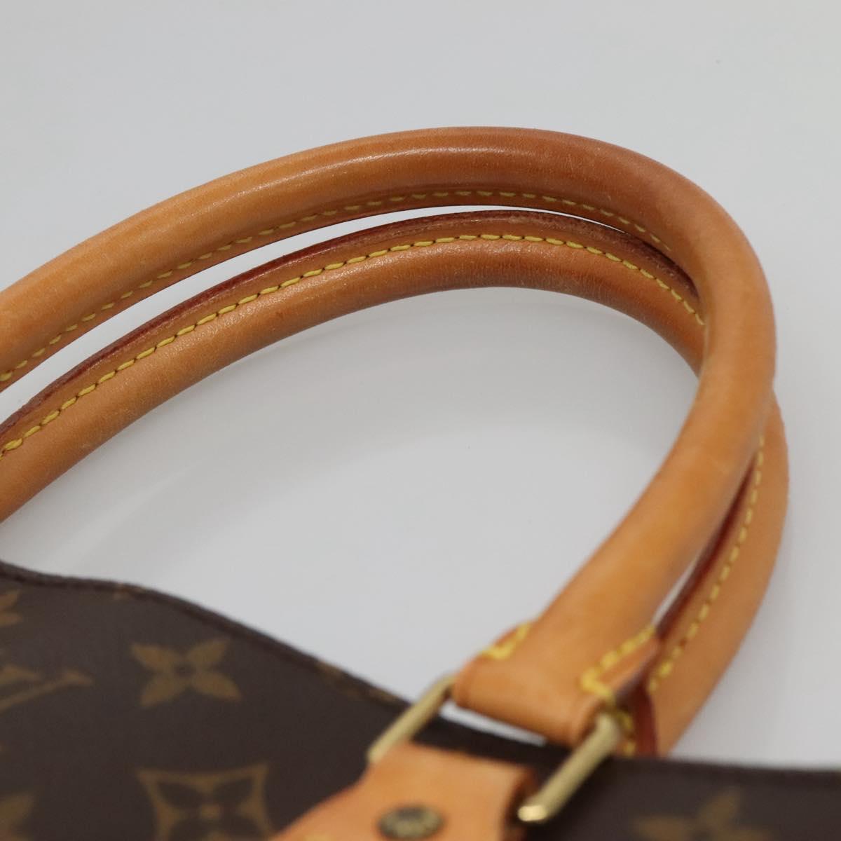 LOUIS VUITTON Monogram Sac Plat Hand Bag M51140 LV Auth 130730