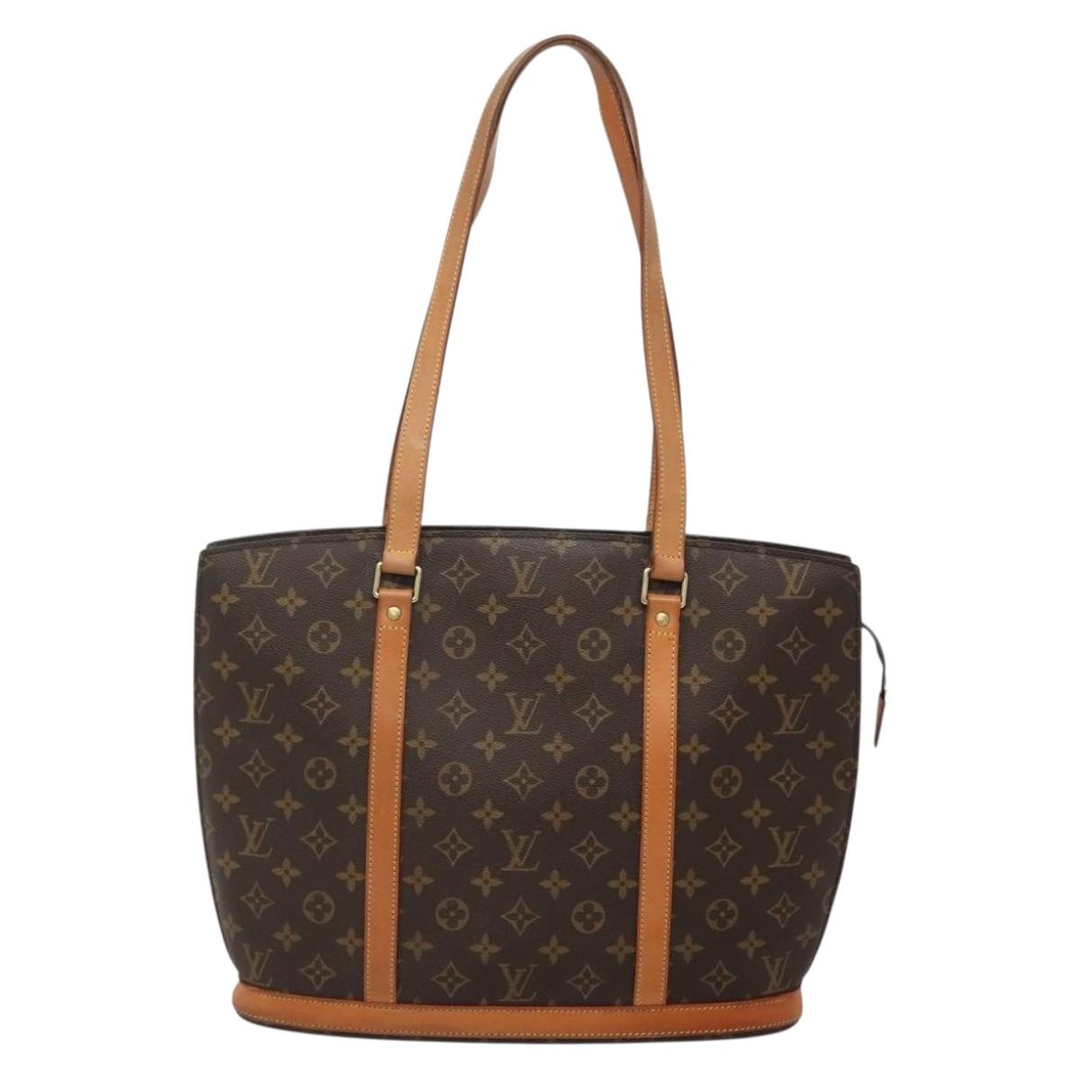 LOUIS VUITTON Monogram Babylone Tote Bag M51102 LV Auth 130732