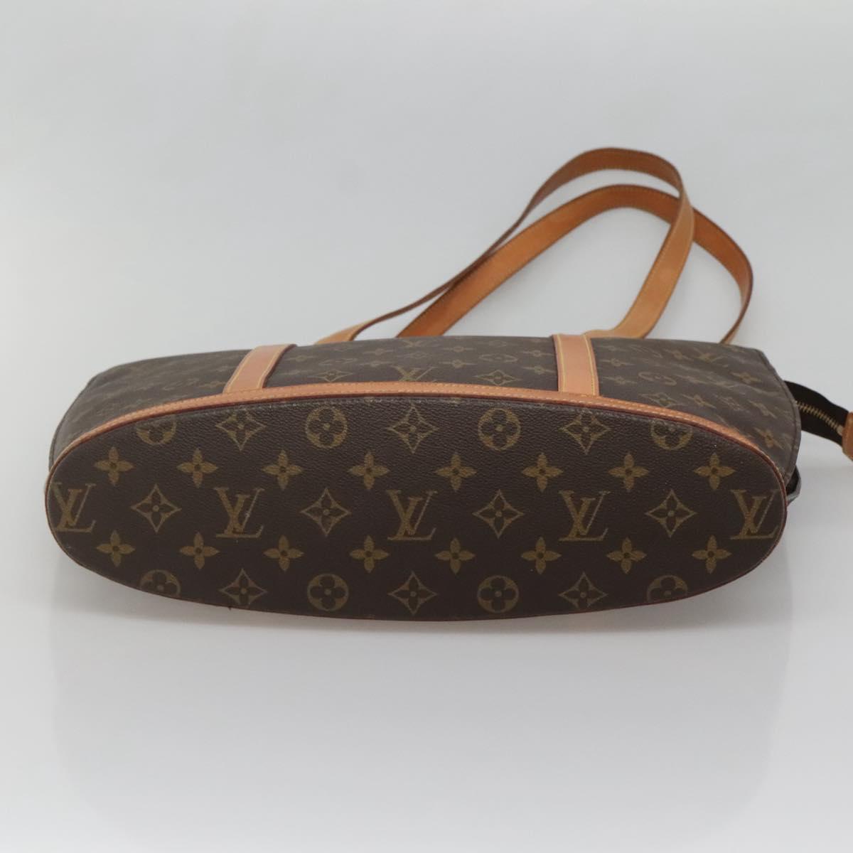 LOUIS VUITTON Monogram Babylone Tote Bag M51102 LV Auth 130732