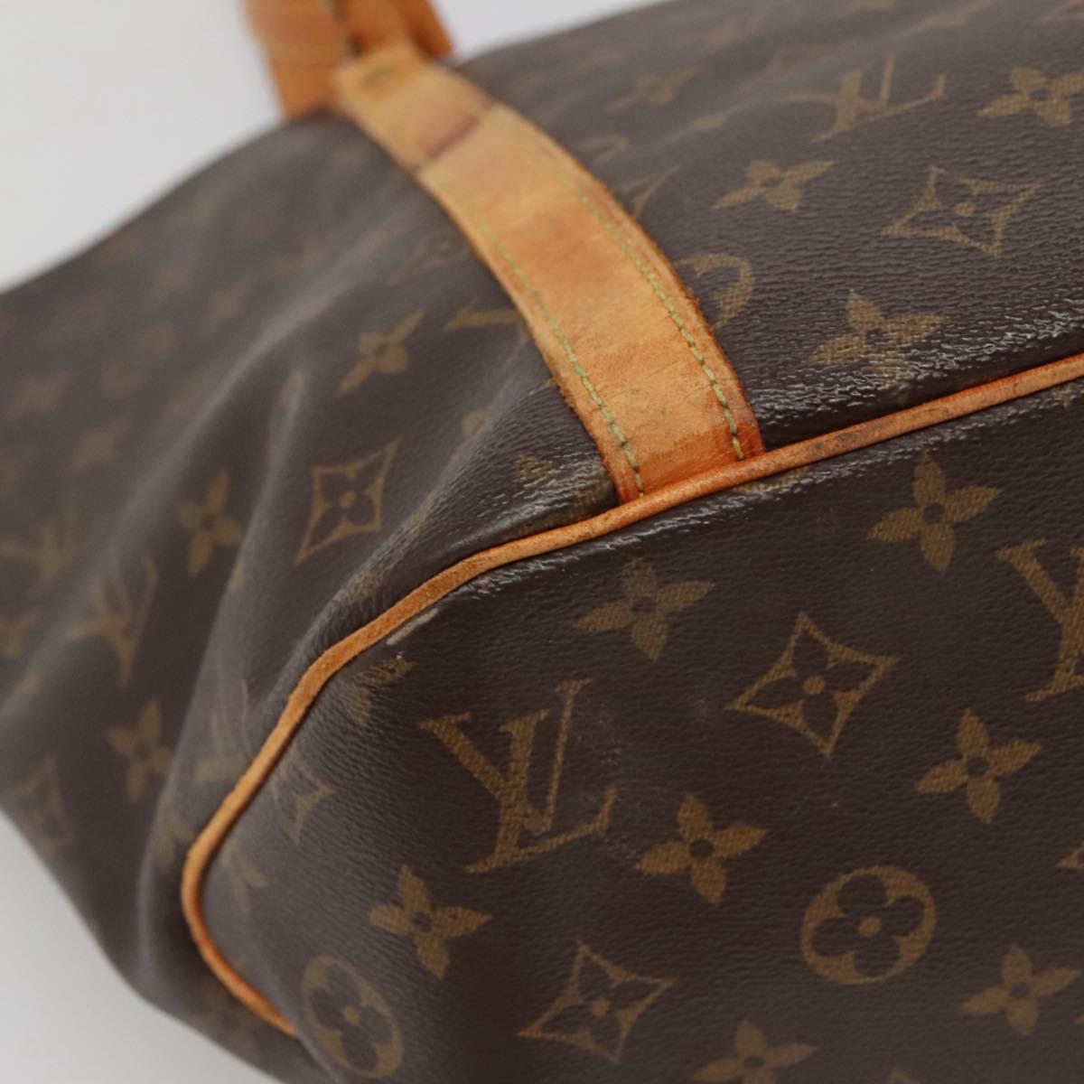 LOUIS VUITTON Monogram Sac Shopping Tote Bag M51108 LV Auth 130733