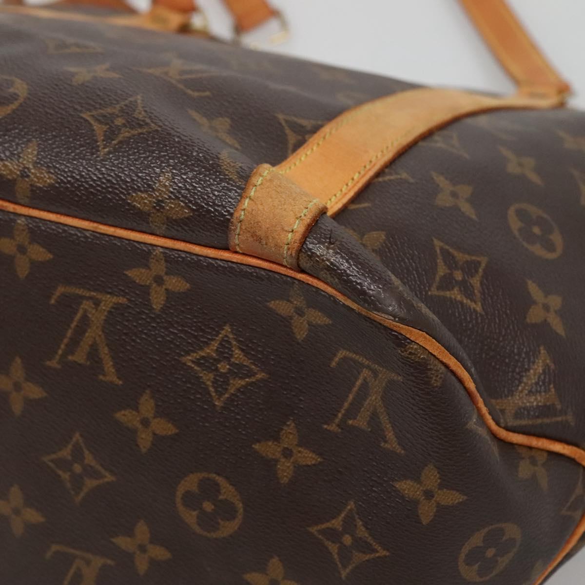 LOUIS VUITTON Monogram Sac Shopping Tote Bag M51108 LV Auth 130733