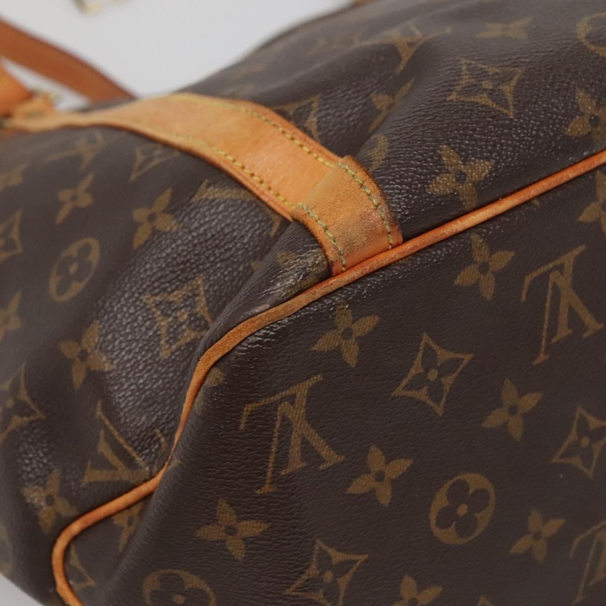LOUIS VUITTON Monogram Sac Shopping Tote Bag M51108 LV Auth 130733