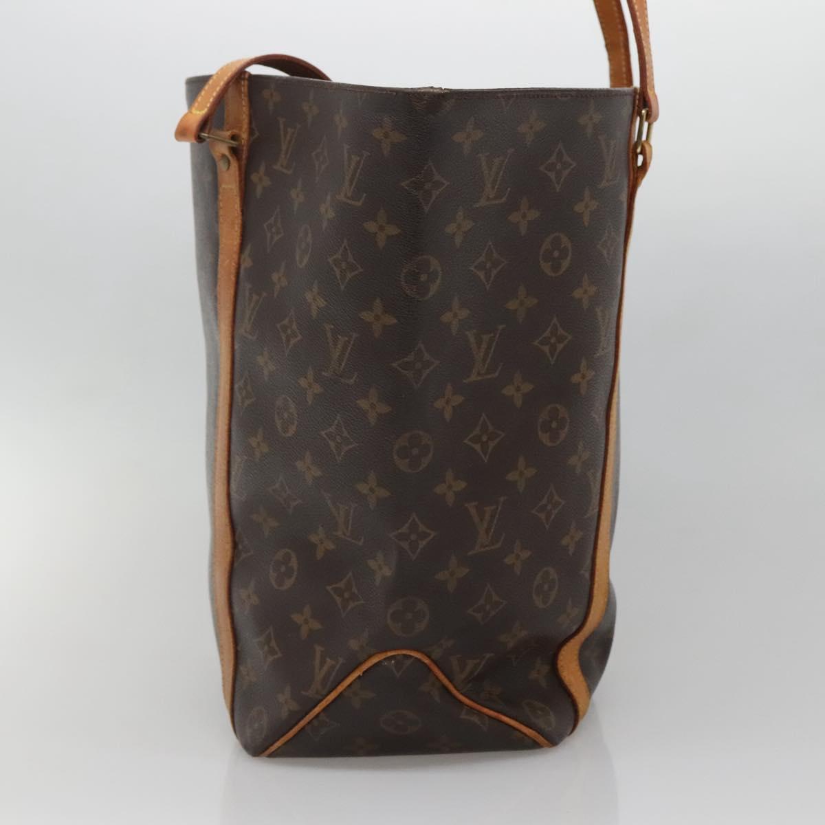 LOUIS VUITTON Monogram Sac Shopping Tote Bag M51108 LV Auth 130733