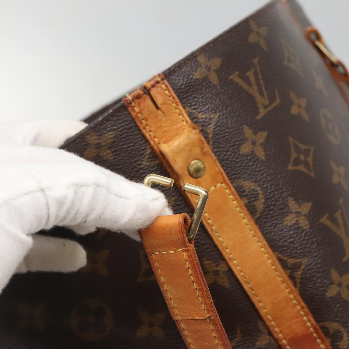 LOUIS VUITTON Monogram Sac Shopping Tote Bag M51108 LV Auth 130733