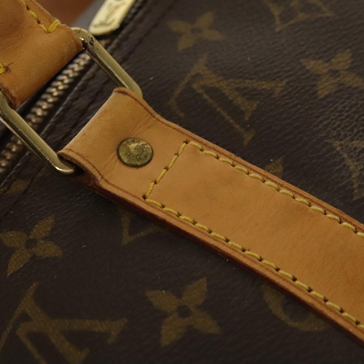 LOUIS VUITTON Monogram Keepall 50 Boston Bag M41426 LV Auth 130744